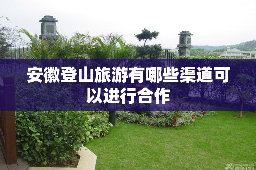 安徽登山旅游有哪些渠道可以进行合作