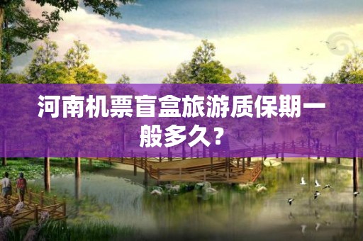 河南机票盲盒旅游质保期一般多久？