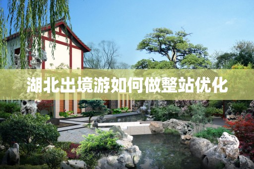 湖北出境游如何做整站优化