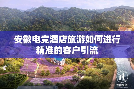 安徽电竞酒店旅游如何进行精准的客户引流