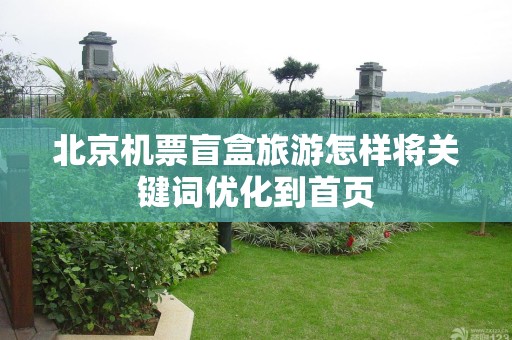 北京机票盲盒旅游怎样将关键词优化到首页