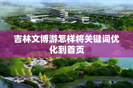 吉林文博游怎样将关键词优化到首页