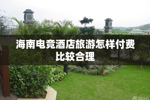 海南电竞酒店旅游怎样付费比较合理