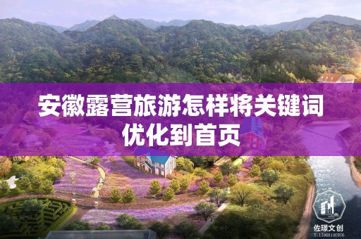 安徽露营旅游怎样将关键词优化到首页