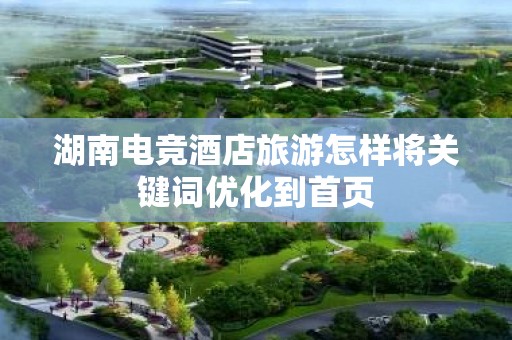 湖南电竞酒店旅游怎样将关键词优化到首页