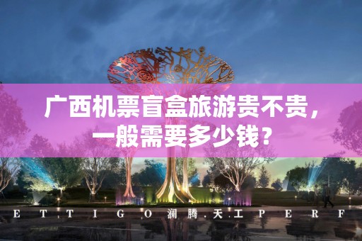 广西机票盲盒旅游贵不贵，一般需要多少钱？
