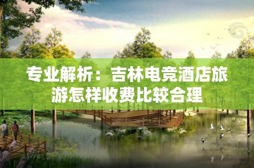 专业解析：吉林电竞酒店旅游怎样收费比较合理