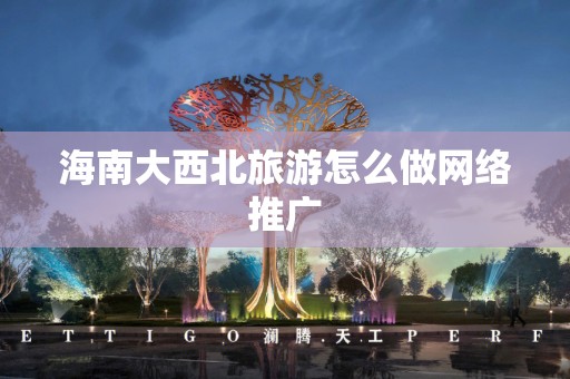 海南大西北旅游怎么做网络推广
