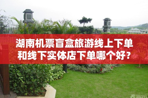 湖南机票盲盒旅游线上下单和线下实体店下单哪个好？