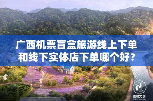 广西机票盲盒旅游线上下单和线下实体店下单哪个好？深度解析