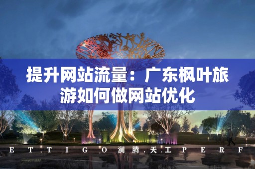 提升网站流量：广东枫叶旅游如何做网站优化