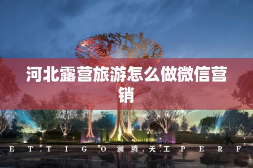 河北露营旅游怎么做微信营销