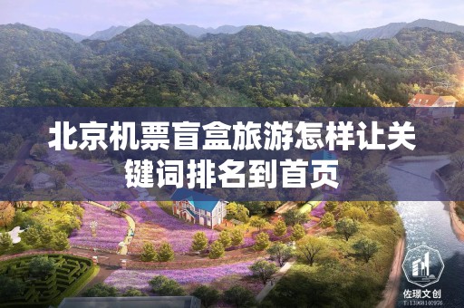 北京机票盲盒旅游怎样让关键词排名到首页